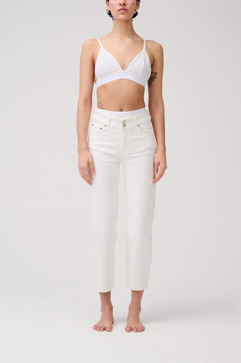 Item M6 Cropped High Rise Denim Riesige Rabatte