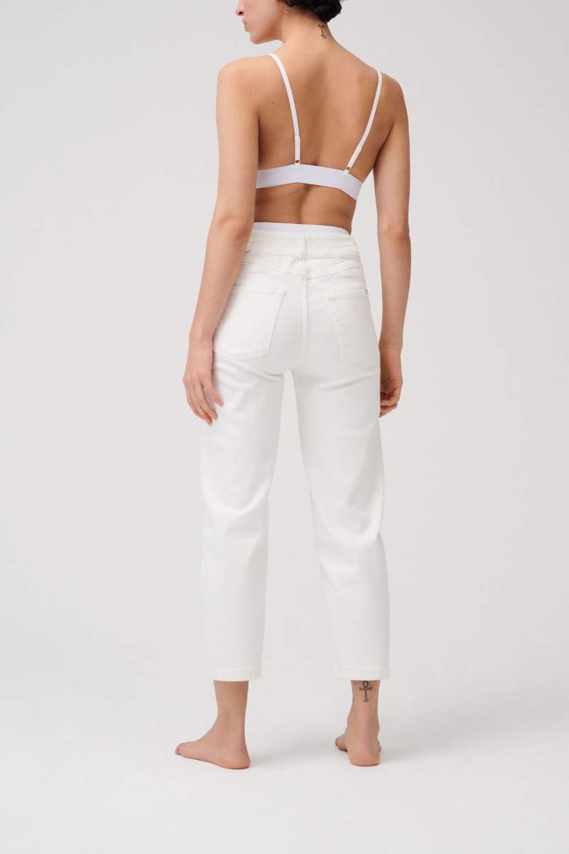 Item M6 Cropped High Rise Denim Riesige Rabatte