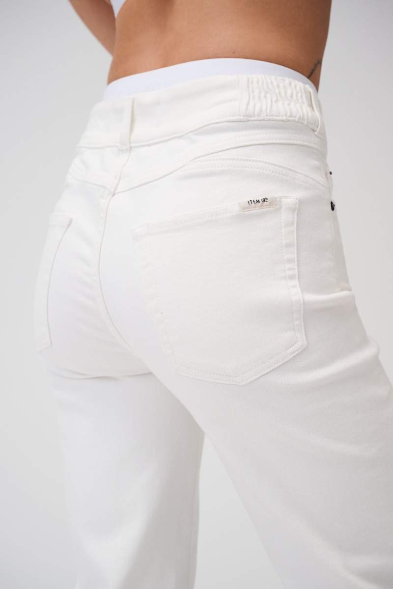 Item M6 Cropped High Rise Denim Riesige Rabatte