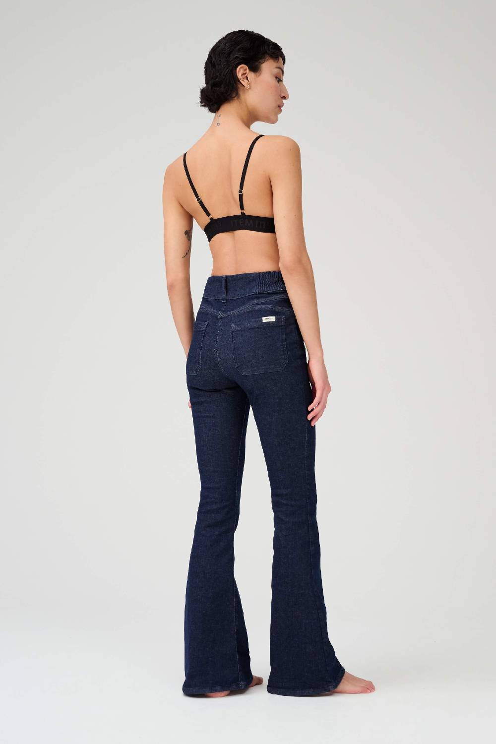 Item M6 Flared High Rise Denim Kostenloser Versand international