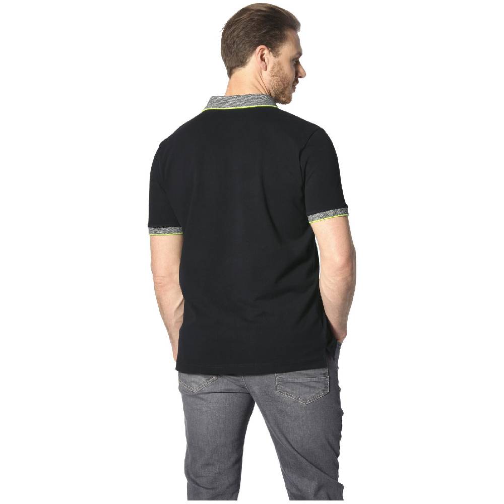 Jan Vanderstorm Doppelpack Poloshirt HARALDFRED silbergrau schwarz Letzte 2 Tage