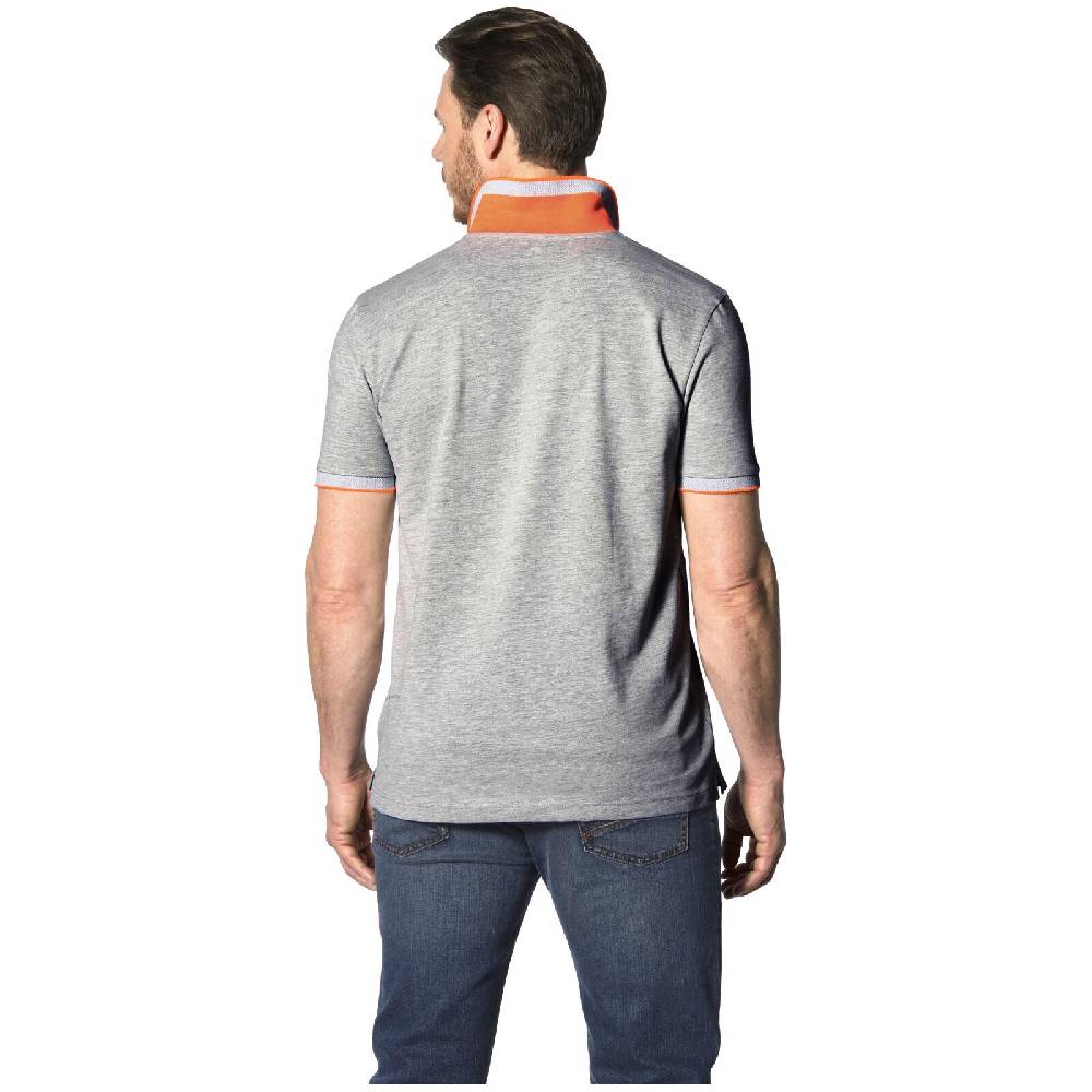 Jan Vanderstorm Doppelpack Poloshirt HARALDFRED silbergrau schwarz Letzte 2 Tage