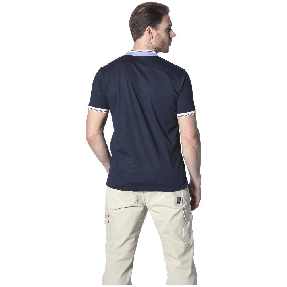 Jan Vanderstorm T-Shirt EDFINN dunkelblau Zeitbegrenzte Promotion