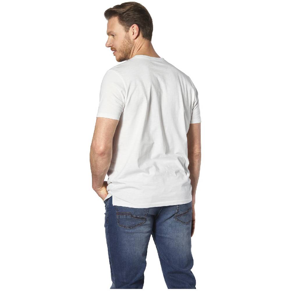 Jan Vanderstorm Doppelpack T-Shirt OLEMARLID weiß schwarz Sonderangebot der Fabrik