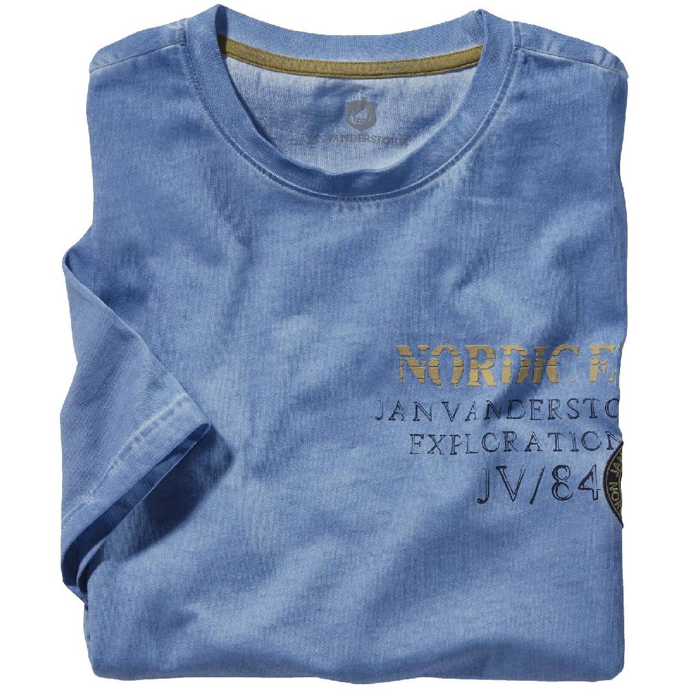 Jan Vanderstorm T-Shirt ANDJORN blau Super Rabatt