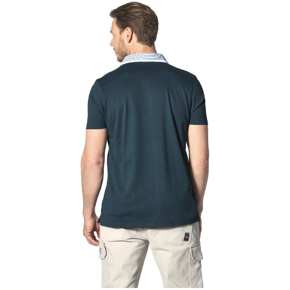 Jan Vanderstorm Poloshirt DANHY petrol 50% Rabatt mit kostenlosem Versand