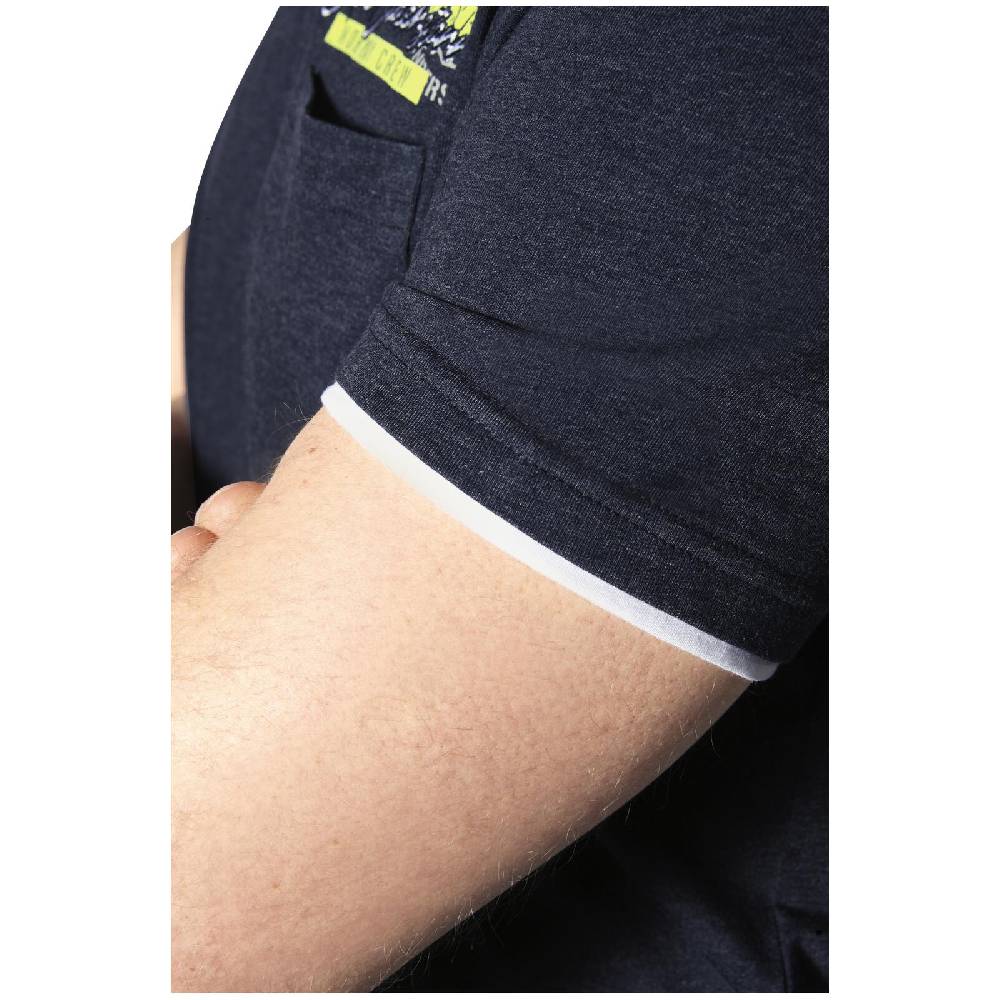 Jan Vanderstorm T-Shirt PERNARVIK dunkelblau Begrenzt auf 3 Tage
