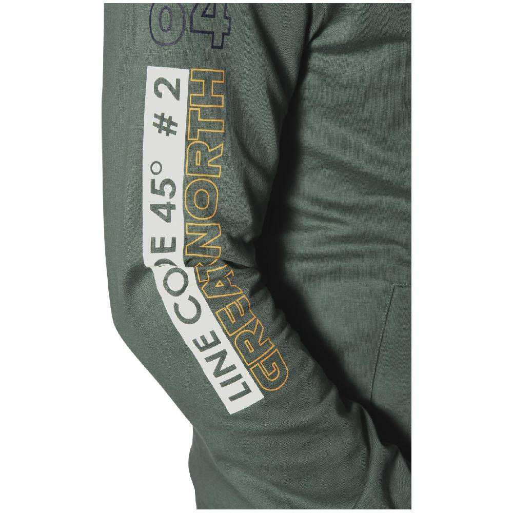 Jan Vanderstorm Sweatjacke RODERICH oliv 50% Rabatt für begrenzte Zeit