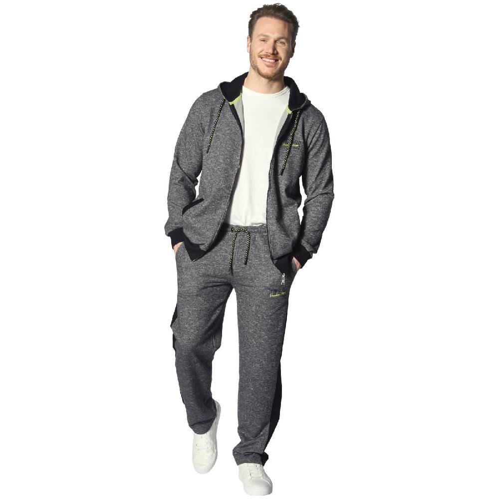 Jan Vanderstorm Sweatjacke RUMOLT schwarz melange Online