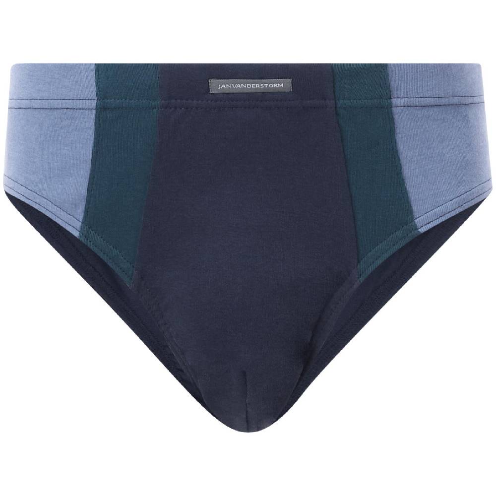 Jan Vanderstorm 4er Pack Sportslip FINNBARR blau Sonderangebote