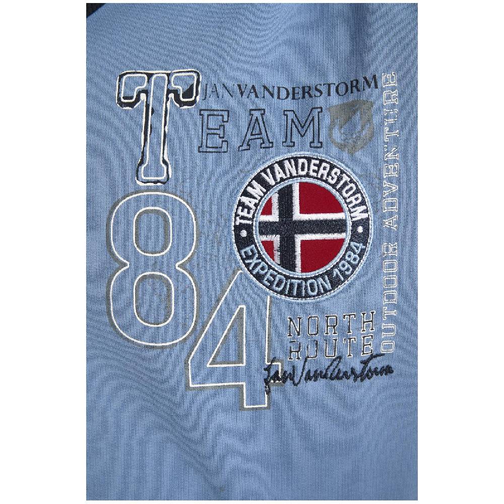 Jan Vanderstorm Sweatjacke HOLVAST blau Verkauf