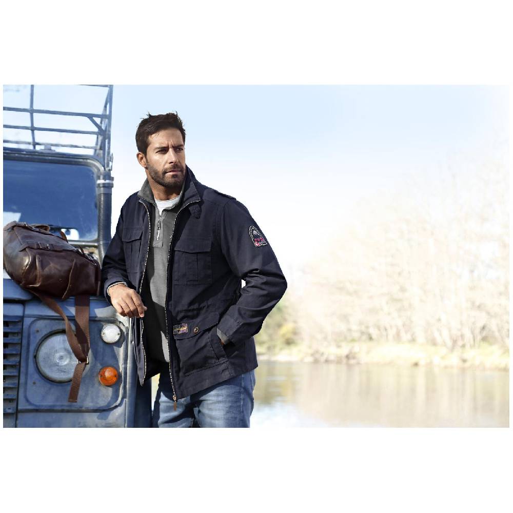 Jan Vanderstorm Fieldjacket BROR dunkelblau Limitierter Zeitrabatt