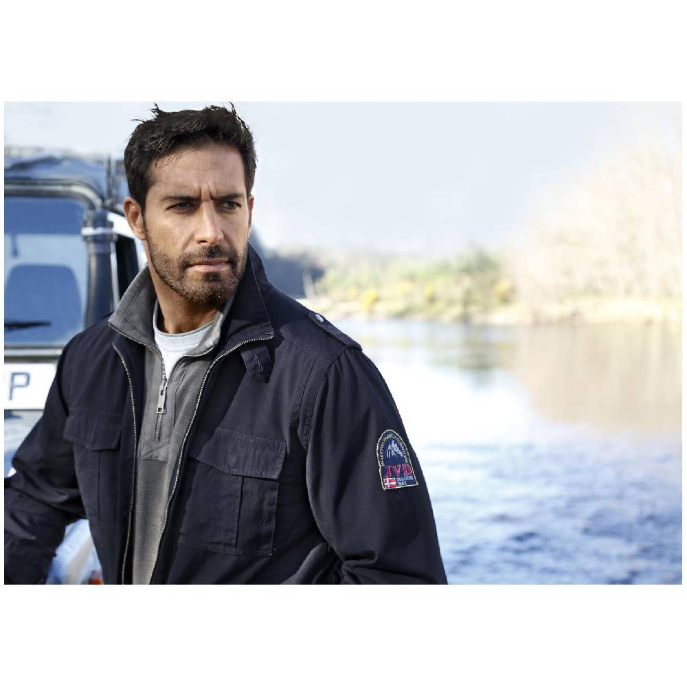 Jan Vanderstorm Fieldjacket BROR dunkelblau Limitierter Zeitrabatt