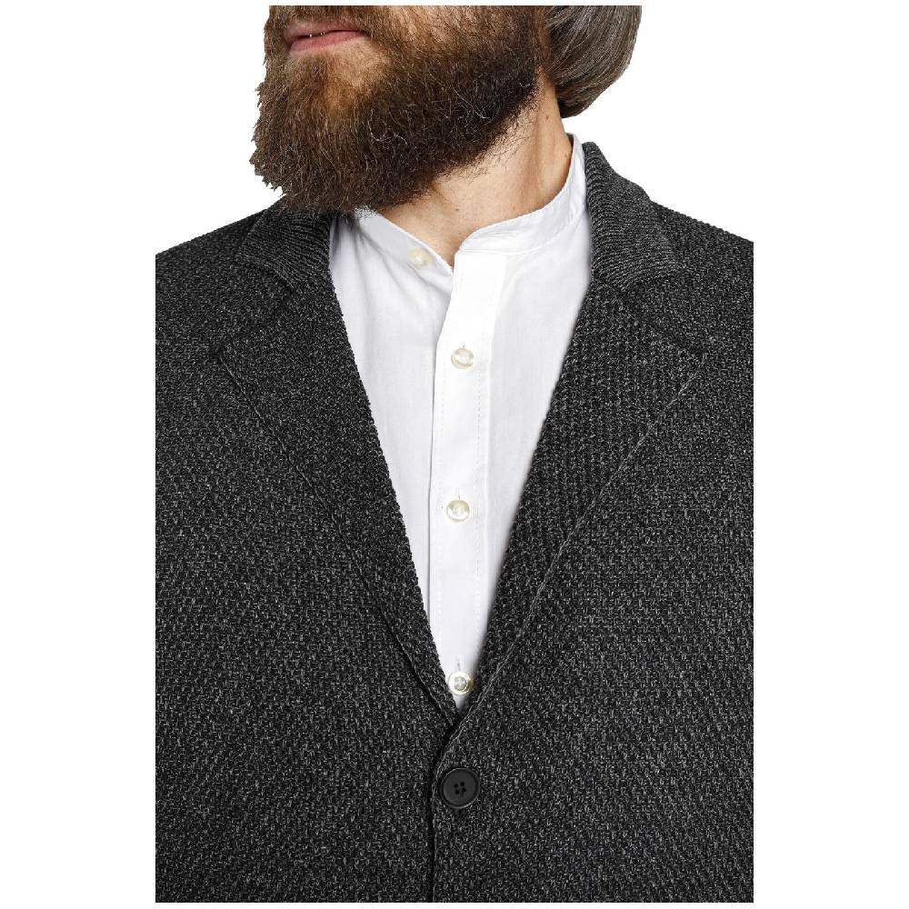 Jan Vanderstorm Strickjacke ASGER dunkelgrau Günstig kaufen