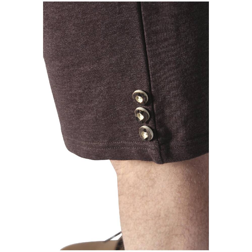 Jan Vanderstorm Sweatbermuda DENNIK dunkelbraun Online Shopping