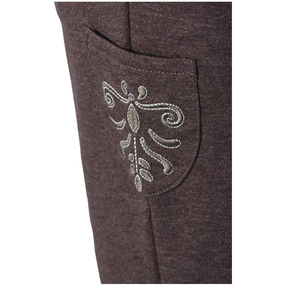 Jan Vanderstorm Sweatbermuda DENNIK dunkelbraun Online Shopping