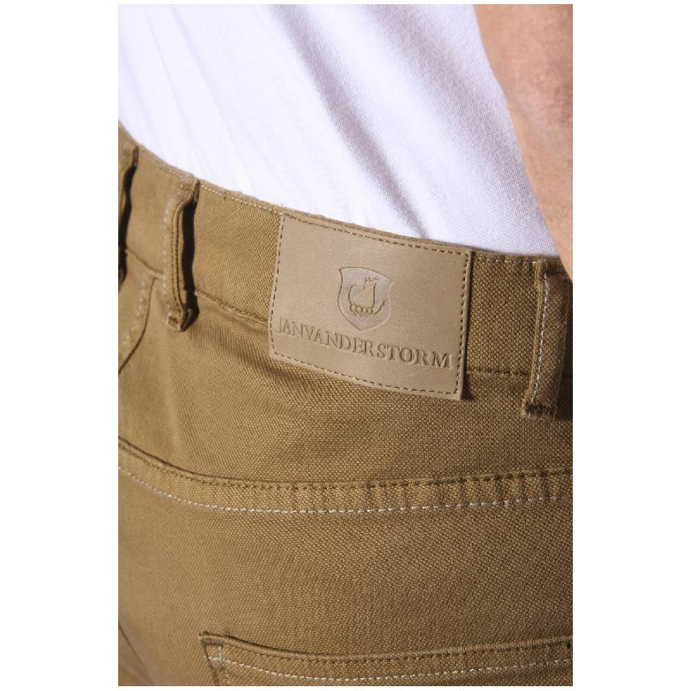 Jan Vanderstorm Tiefbundhose TARJE cognac Jubiläumsangebot