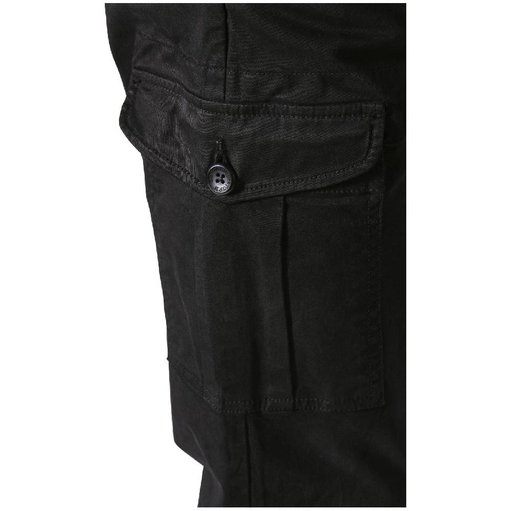 Jan Vanderstorm Cargohose STAALE schwarz Top Angebot