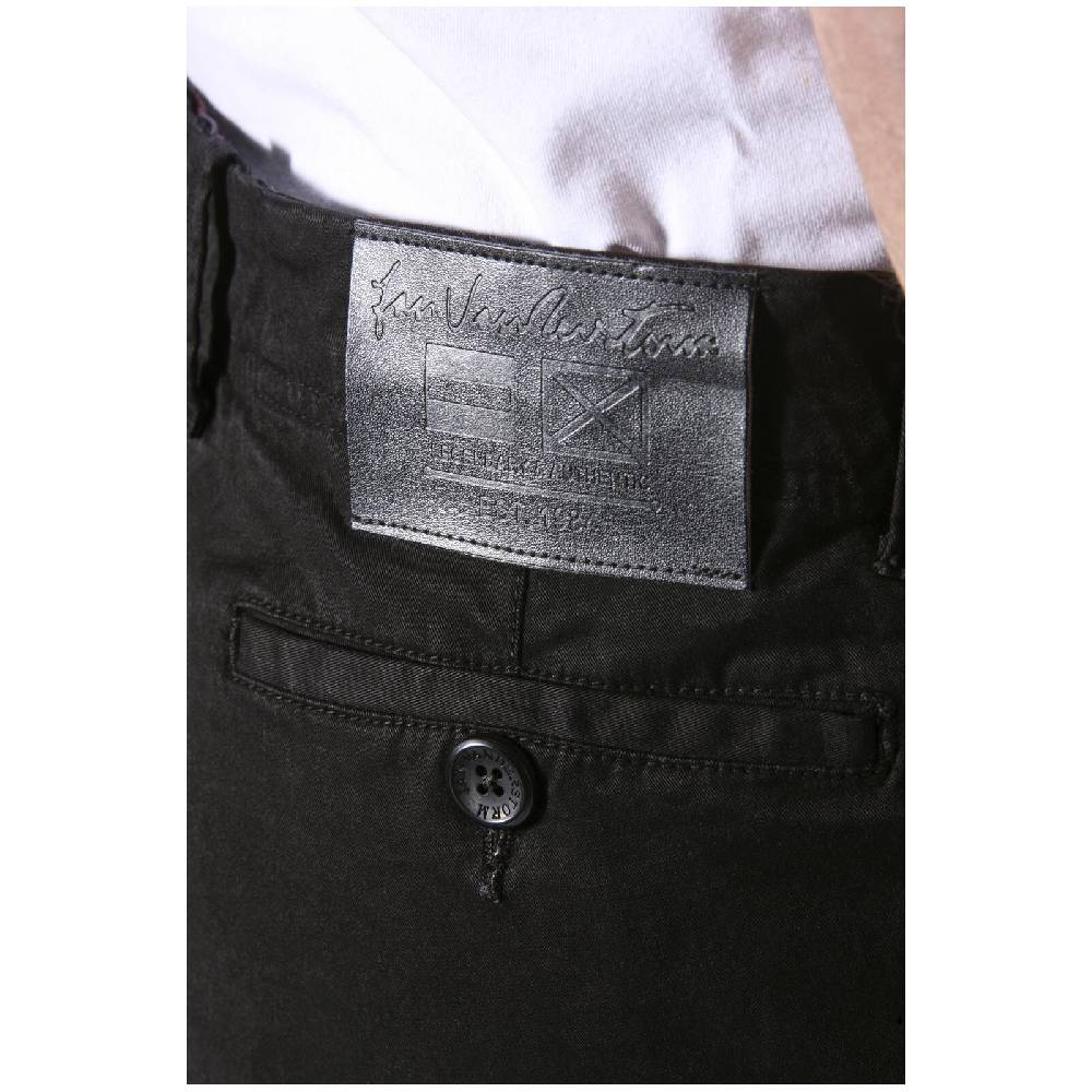 Jan Vanderstorm Cargohose STAALE schwarz Top Angebot