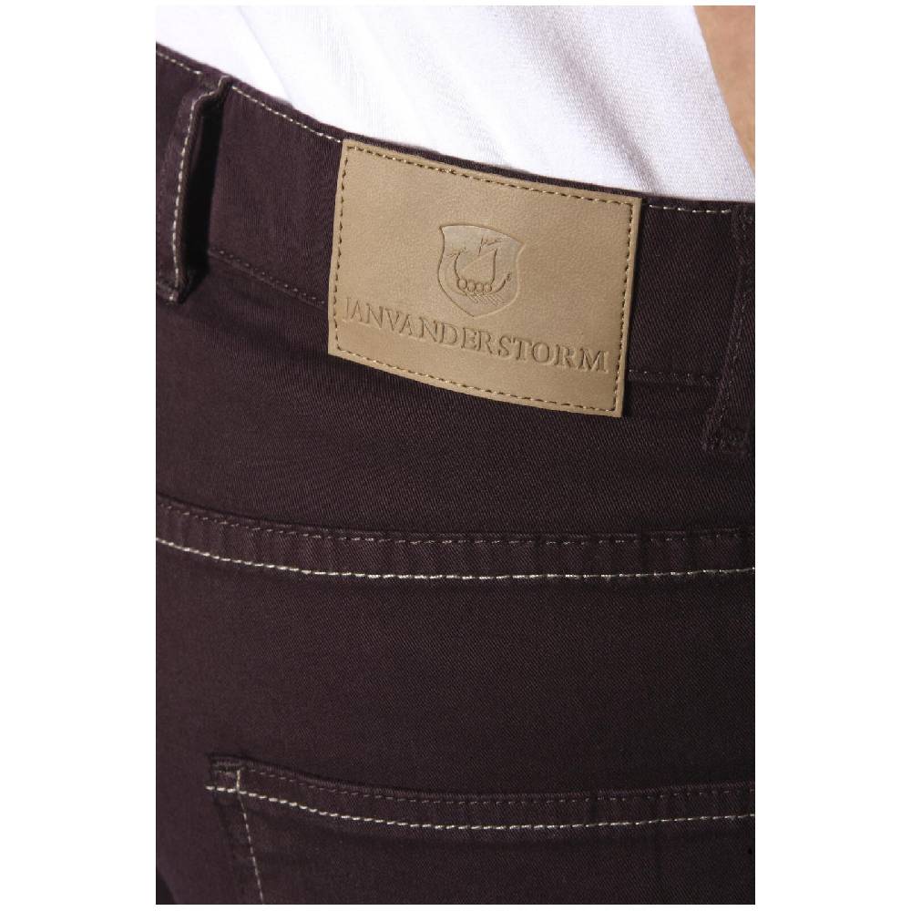 Jan Vanderstorm Tiefbundhose RALUNDE dunkelrot Blitzangebot