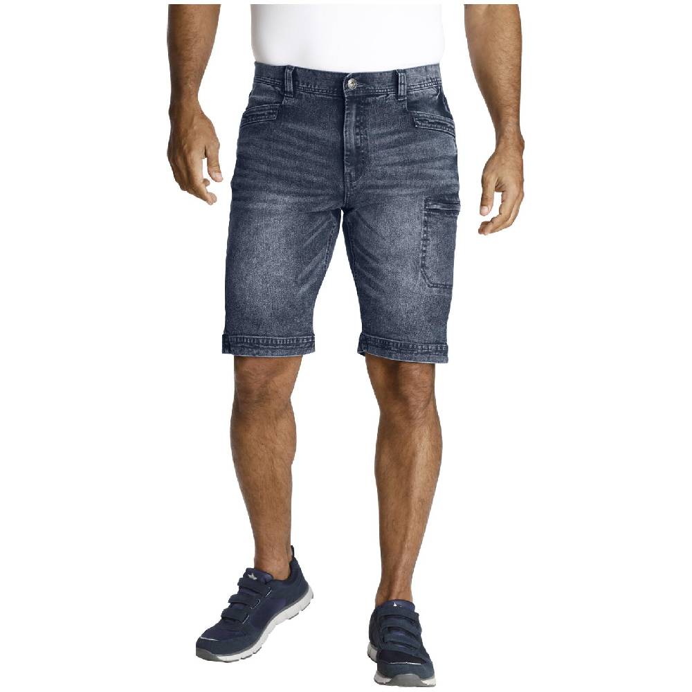 Jan Vanderstorm Jeansbermuda AKISTEG blau Räumungsverkauf