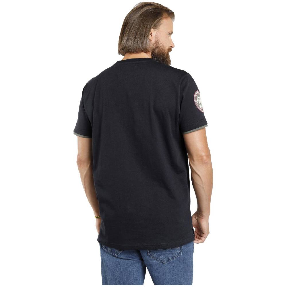 Jan Vanderstorm T-Shirt SÖLVE dunkelblau Letzte 3 Tage