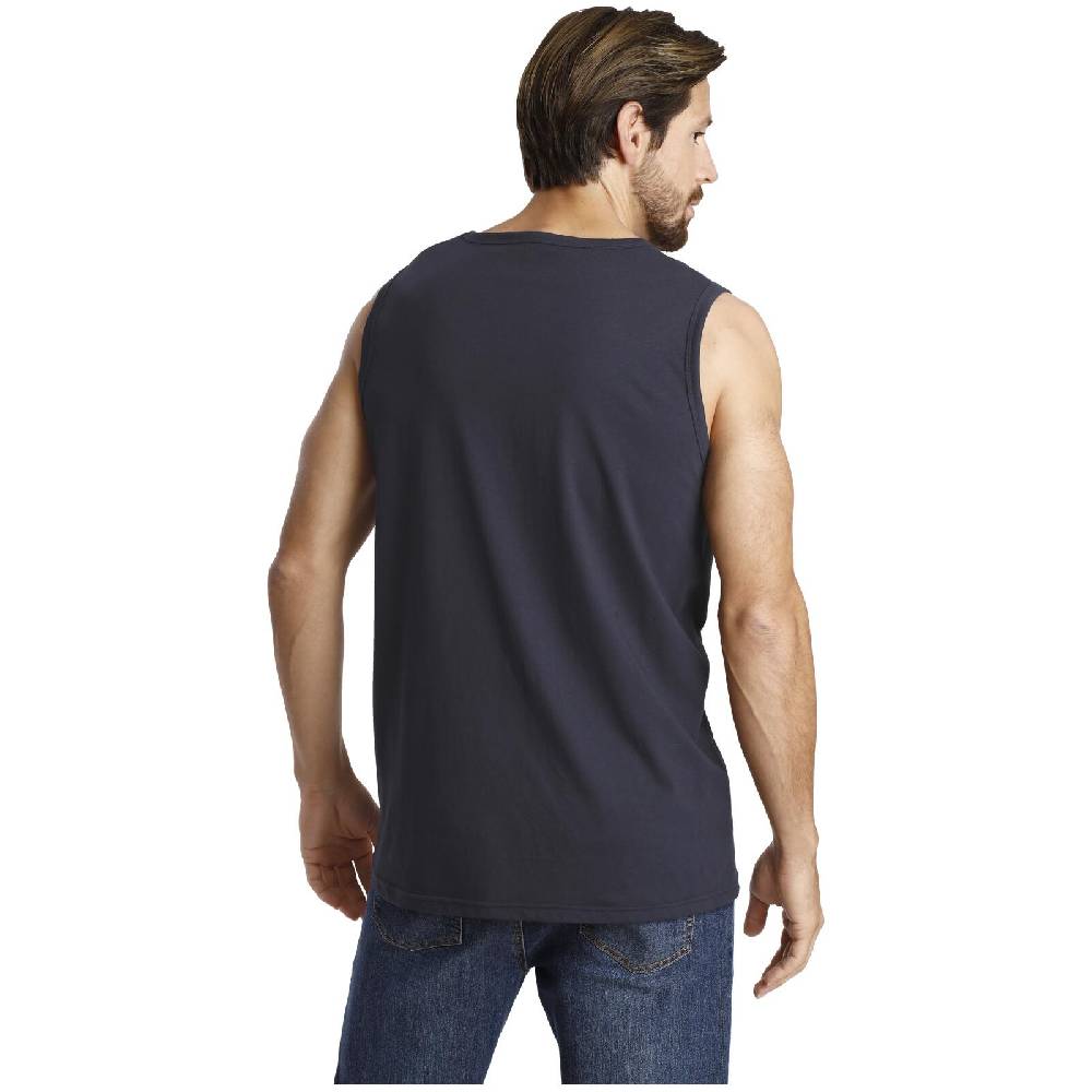 Jan Vanderstorm Tanktop BEUTE dunkelblau Letzter Tag
