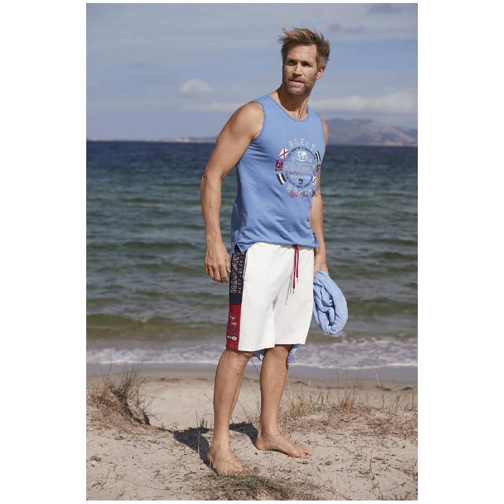 Jan Vanderstorm Tanktop TAMPPI blau Discount Store für neue Produkte