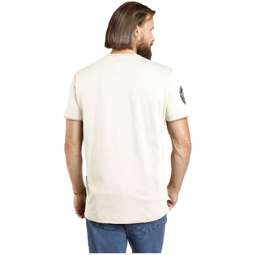 Jan Vanderstorm T-Shirt SÖLVE wollweiß 50% Rabatt mit kostenlosem Versand