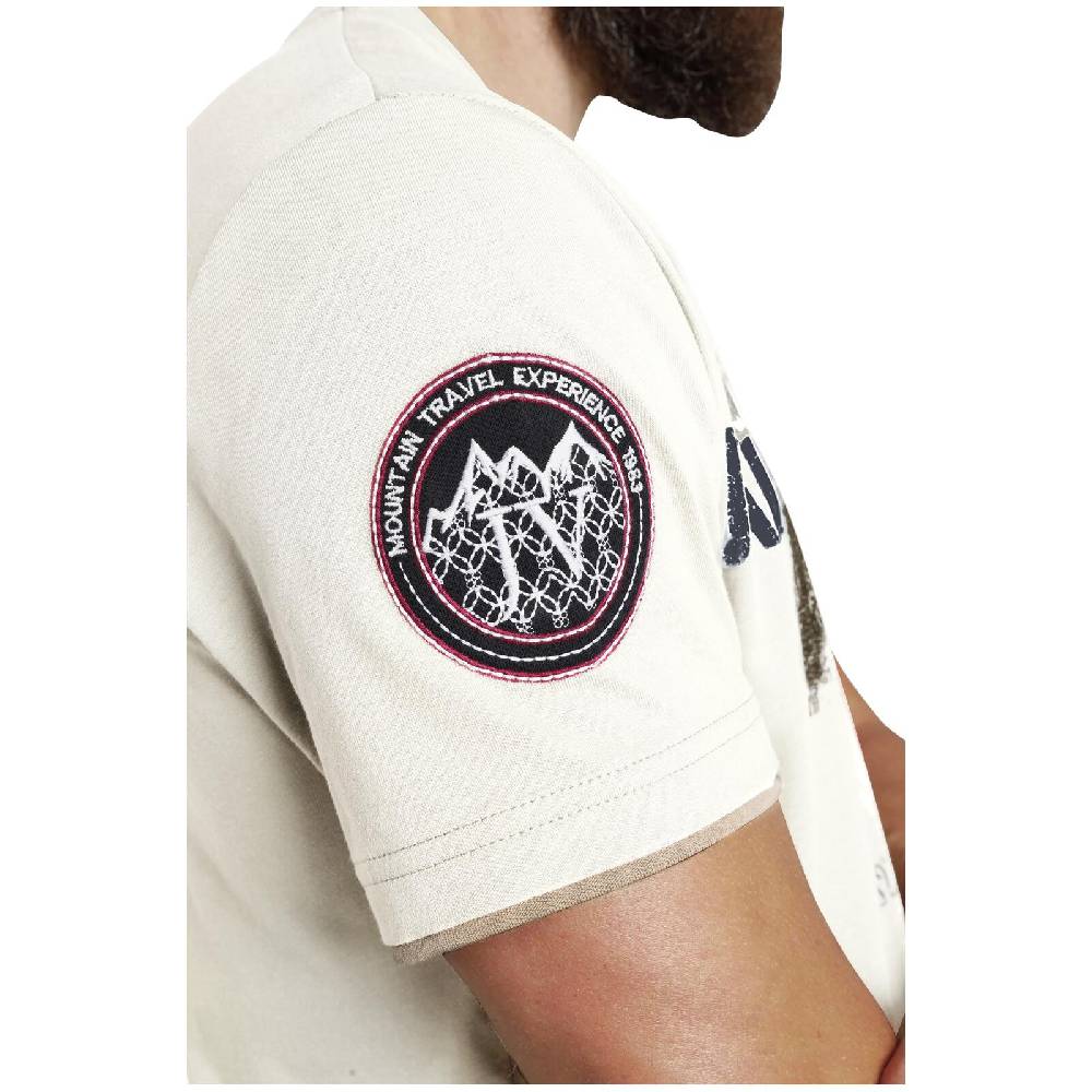 Jan Vanderstorm T-Shirt SÖLVE wollweiß 50% Rabatt mit kostenlosem Versand