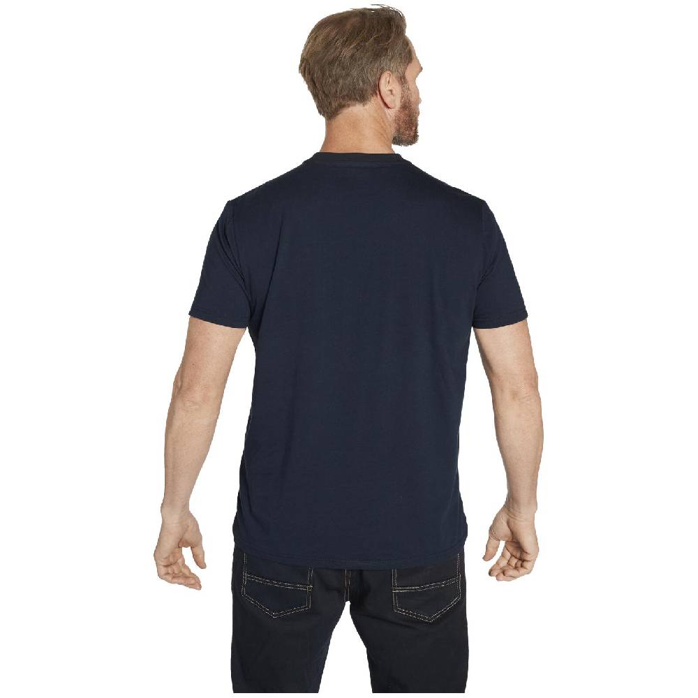 Jan Vanderstorm T-Shirt TANDRUP dunkelblau 2025