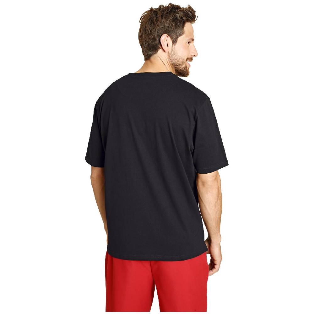 Jan Vanderstorm Doppelpack T-Shirt ERKE schwarz Neuheiten