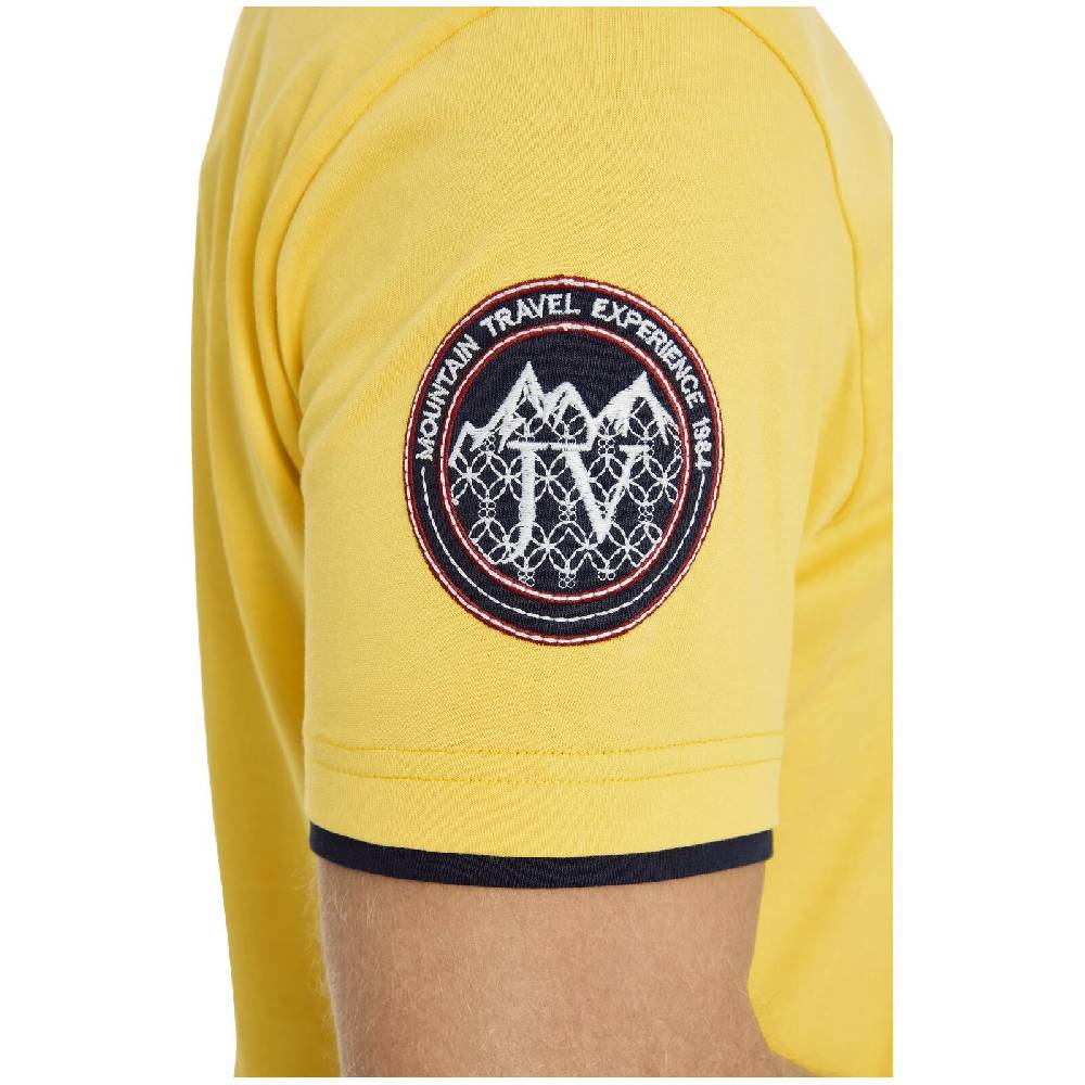 Jan Vanderstorm T-Shirt SÖLVE gelb Neueste Stile