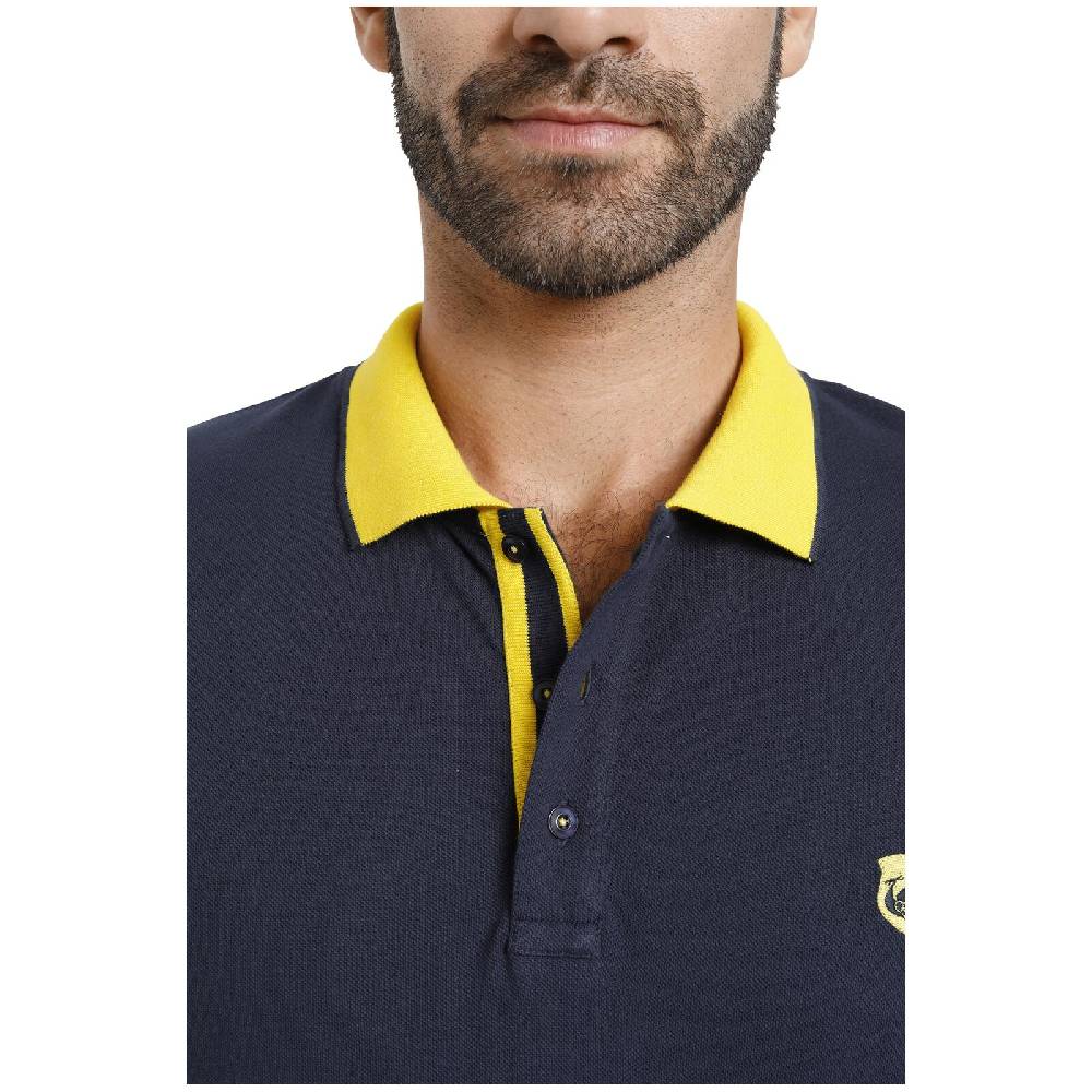 Jan Vanderstorm Poloshirt LAVRANS dunkelblau Bis zu 60% Rabatt