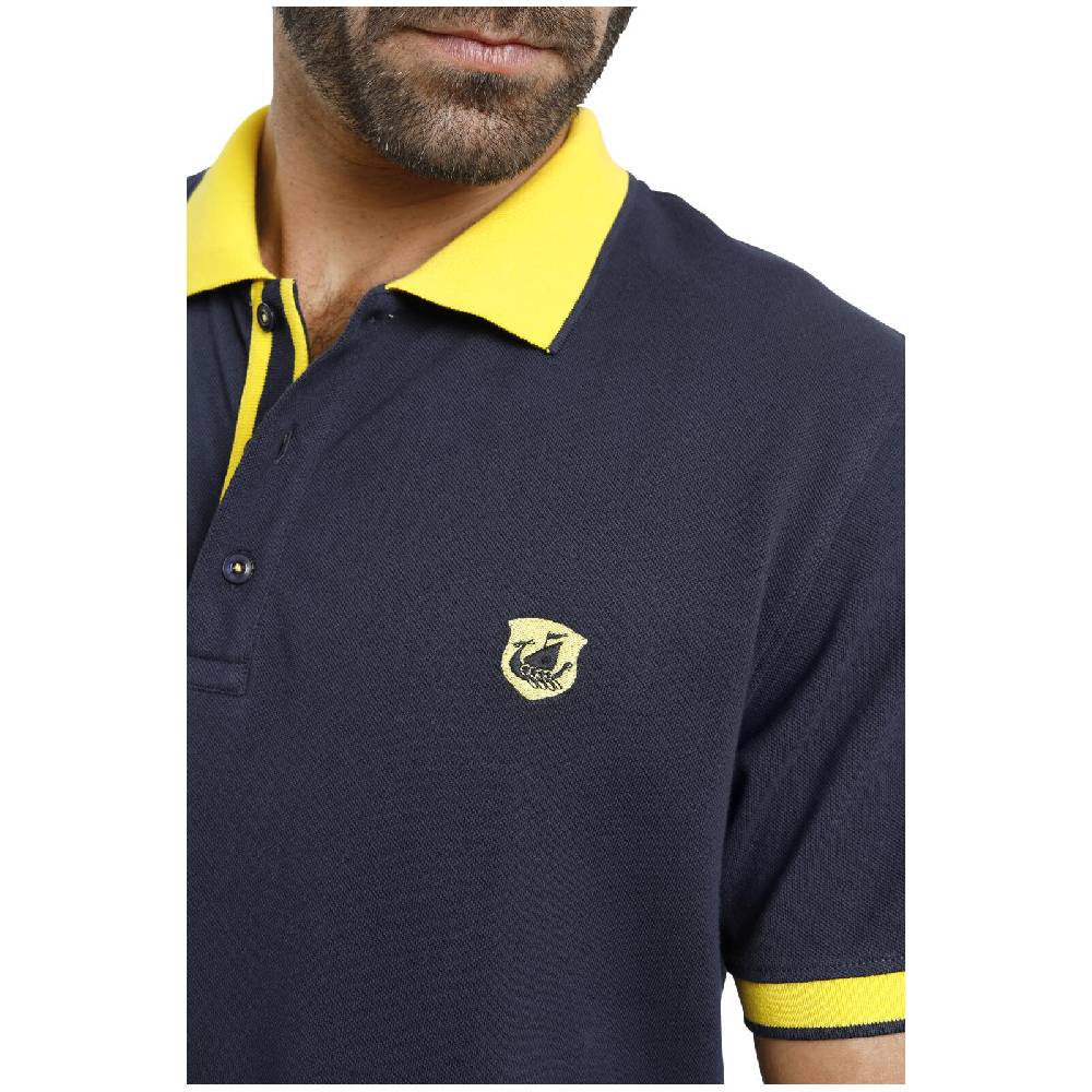 Jan Vanderstorm Poloshirt LAVRANS dunkelblau Bis zu 60% Rabatt