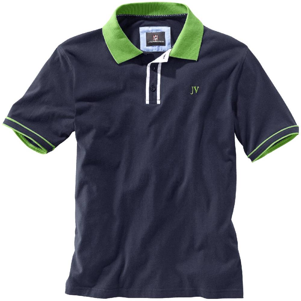 Jan Vanderstorm Poloshirt ISFRIED dunkelblau Discount Store für neue Produkte