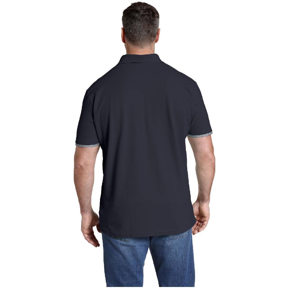 Jan Vanderstorm Poloshirt MELKER dunkelblau Nur noch ein Tag übrig
