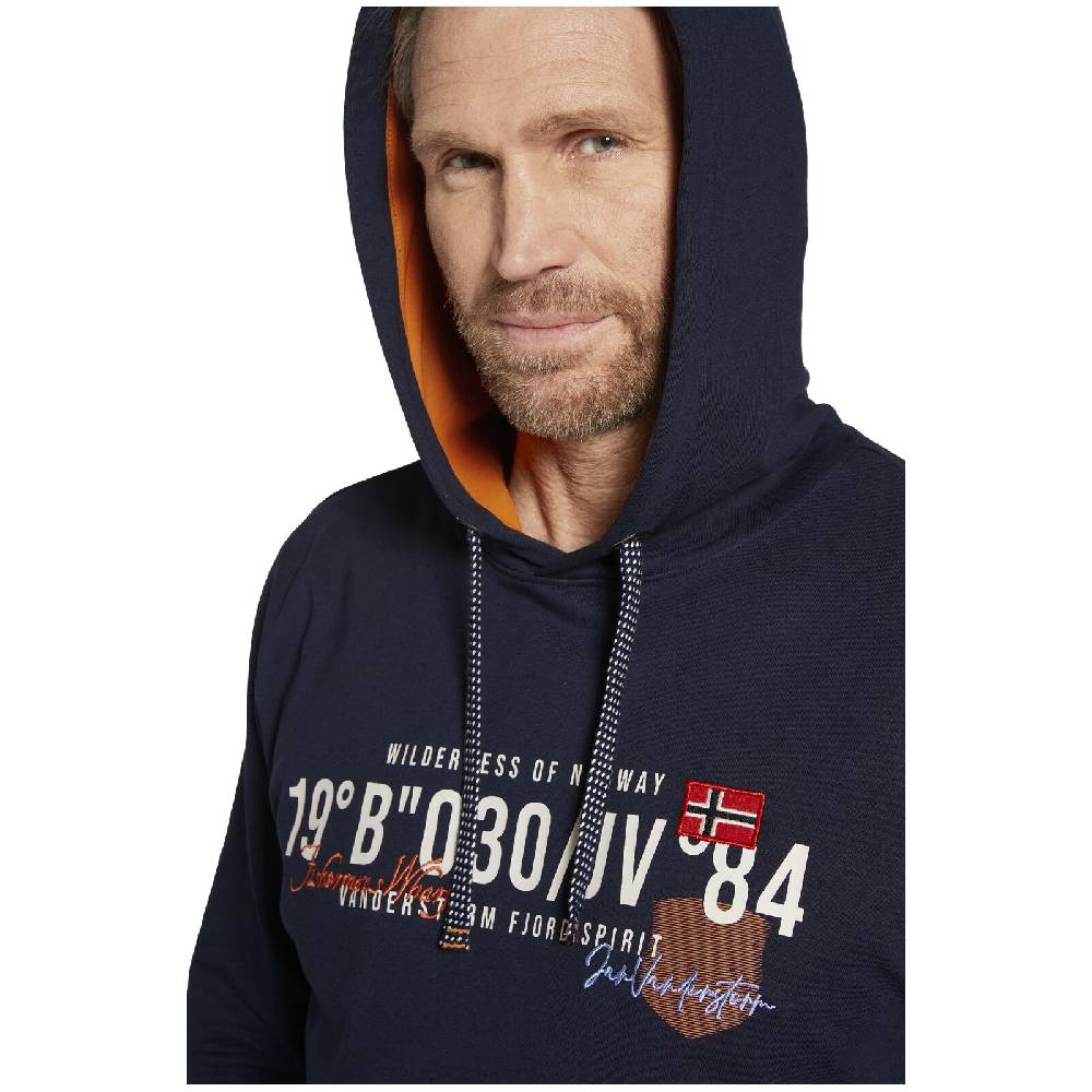 Jan Vanderstorm Sweatshirt JORRIT dunkelblau Speichern exportieren