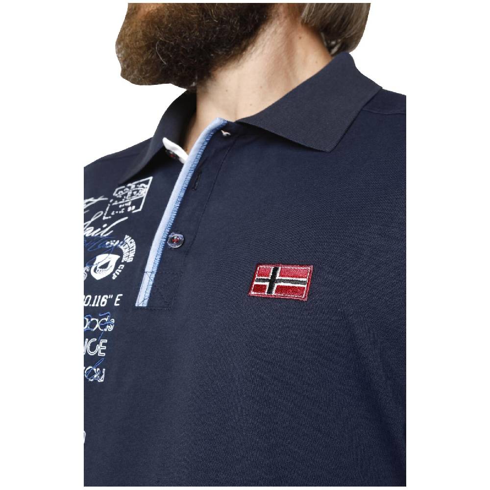 Jan Vanderstorm Poloshirt JANO dunkelblau Im Verkauf