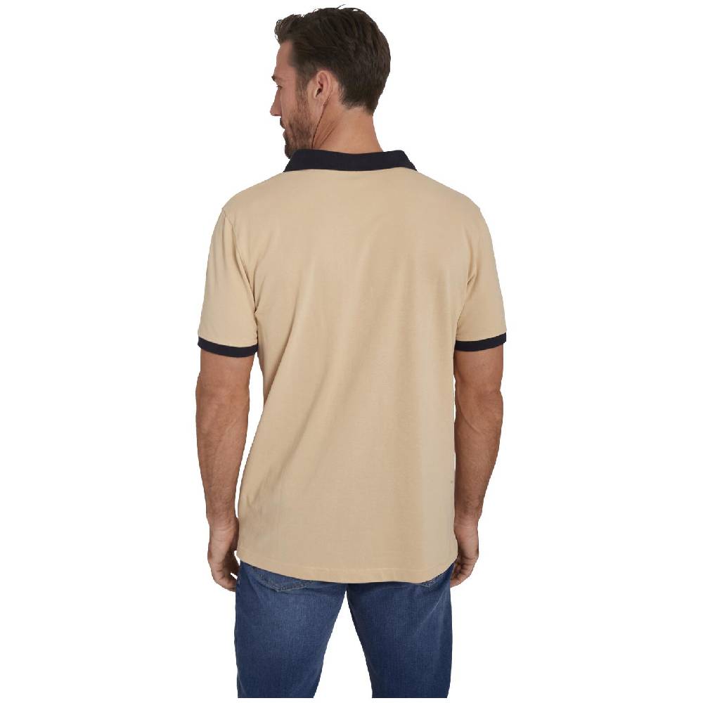 Jan Vanderstorm Doppelpack Poloshirt ELJAR beige hellrot Rabatte dieses Monats