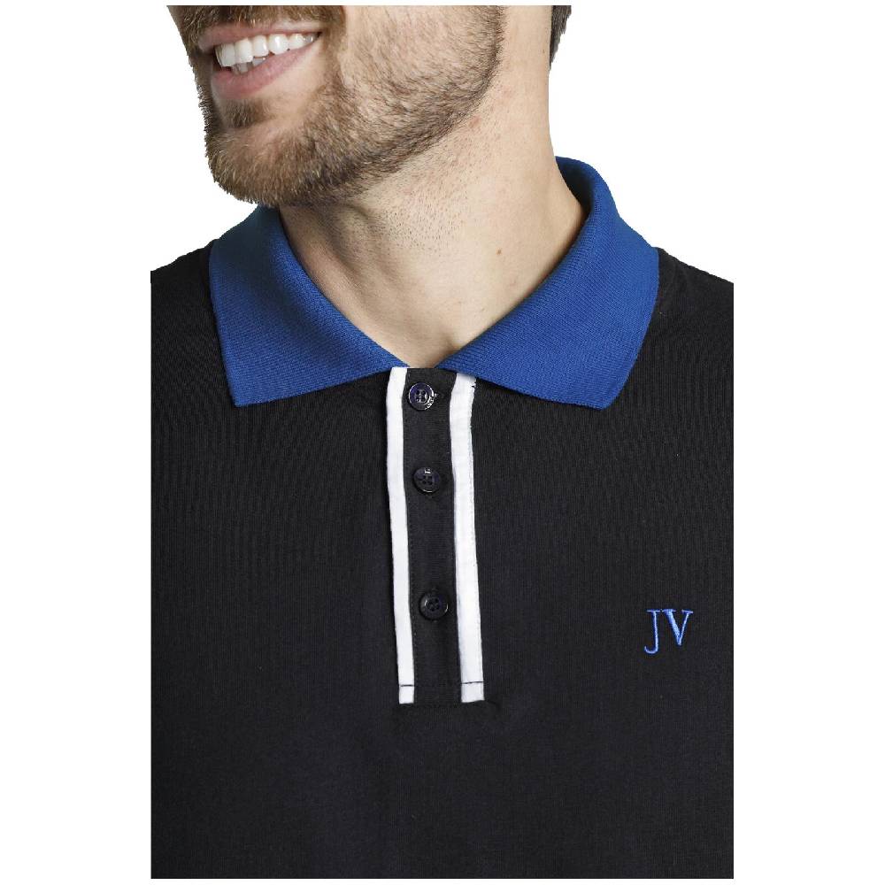 Jan Vanderstorm Poloshirt ISFRIED schwarz Outlet