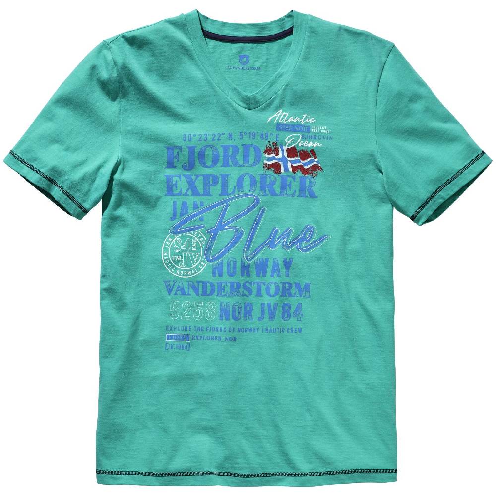 Jan Vanderstorm T-Shirt NORDGER grün Auslauf