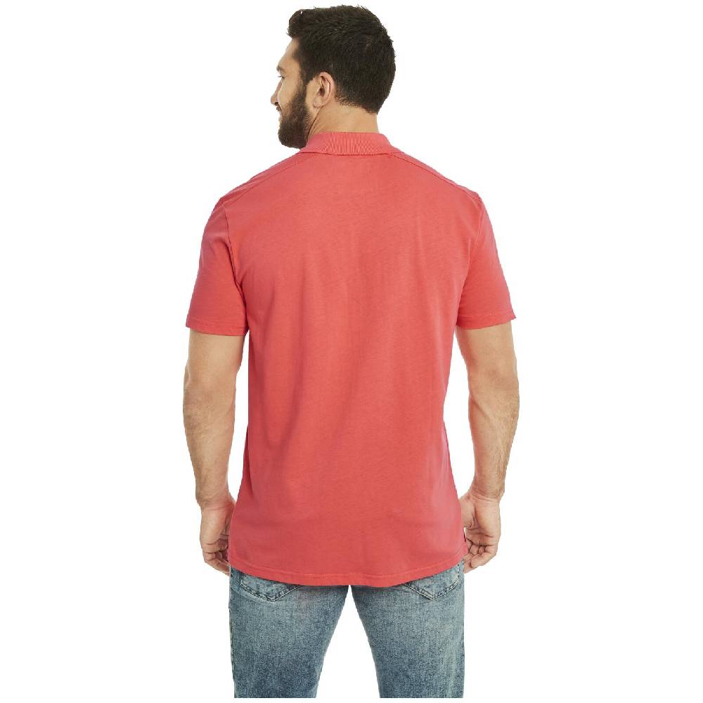Jan Vanderstorm Poloshirt JANO dunkelorange Fabrik Onlineshop