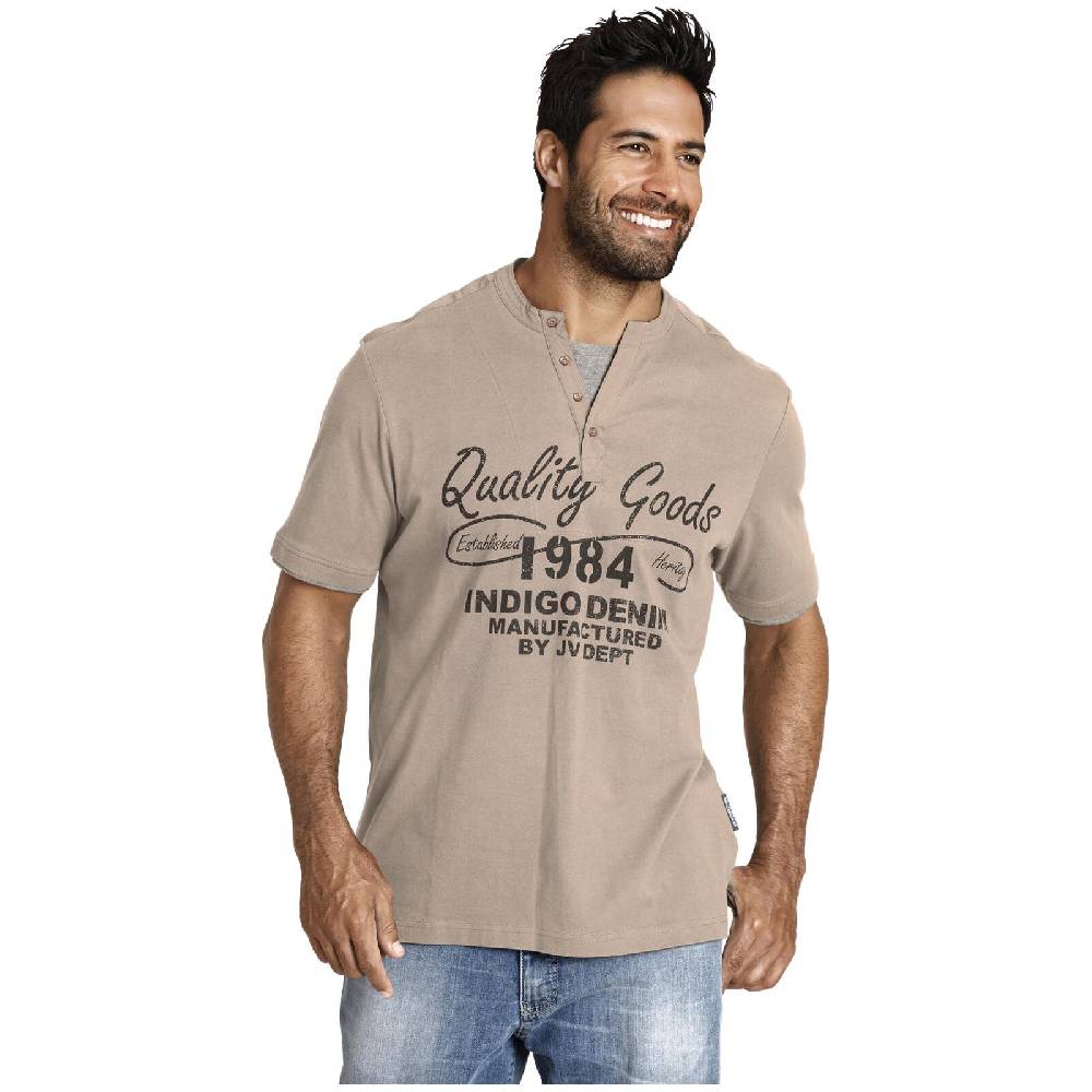 Jan Vanderstorm T-Shirt NANTE beige Großer Ausverkauf