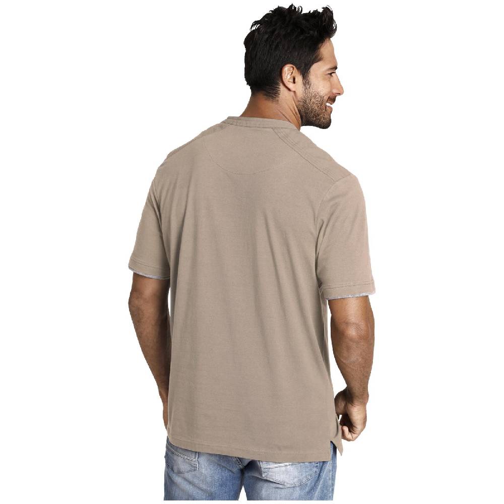 Jan Vanderstorm T-Shirt NANTE beige Großer Ausverkauf