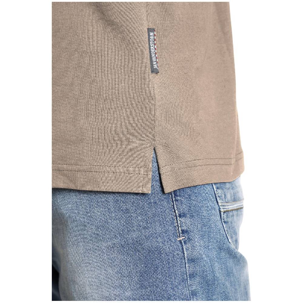 Jan Vanderstorm T-Shirt NANTE beige Großer Ausverkauf