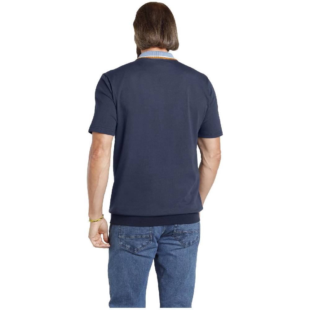 Jan Vanderstorm Poloshirt ORVAR dunkelblau Exklusivangebot