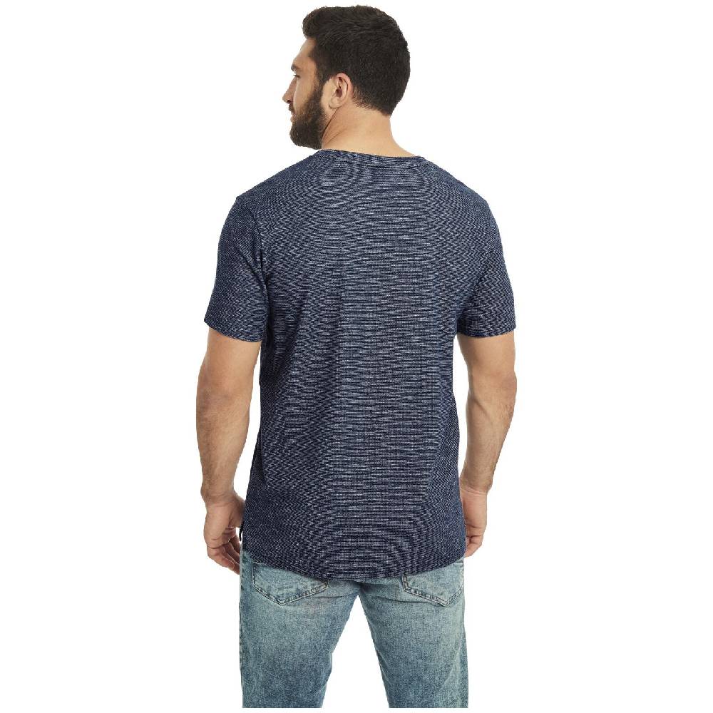 Jan Vanderstorm T-Shirt BENKT dunkelblau melange Black Friday