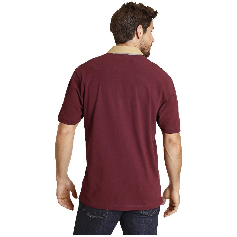 Jan Vanderstorm Poloshirt JOAKIM dunkelrot Vatertagsangebot