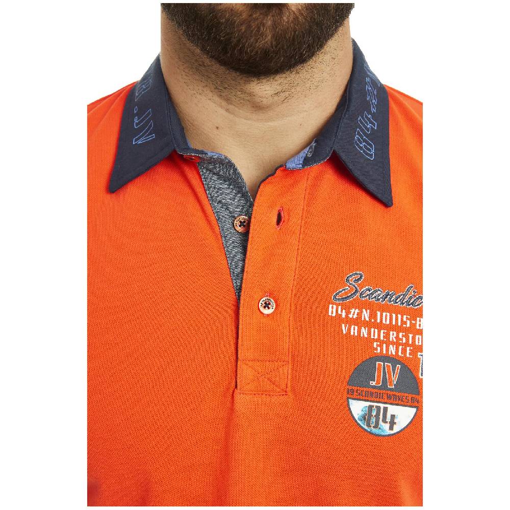 Jan Vanderstorm Poloshirt KODEWIN orange Bestseller